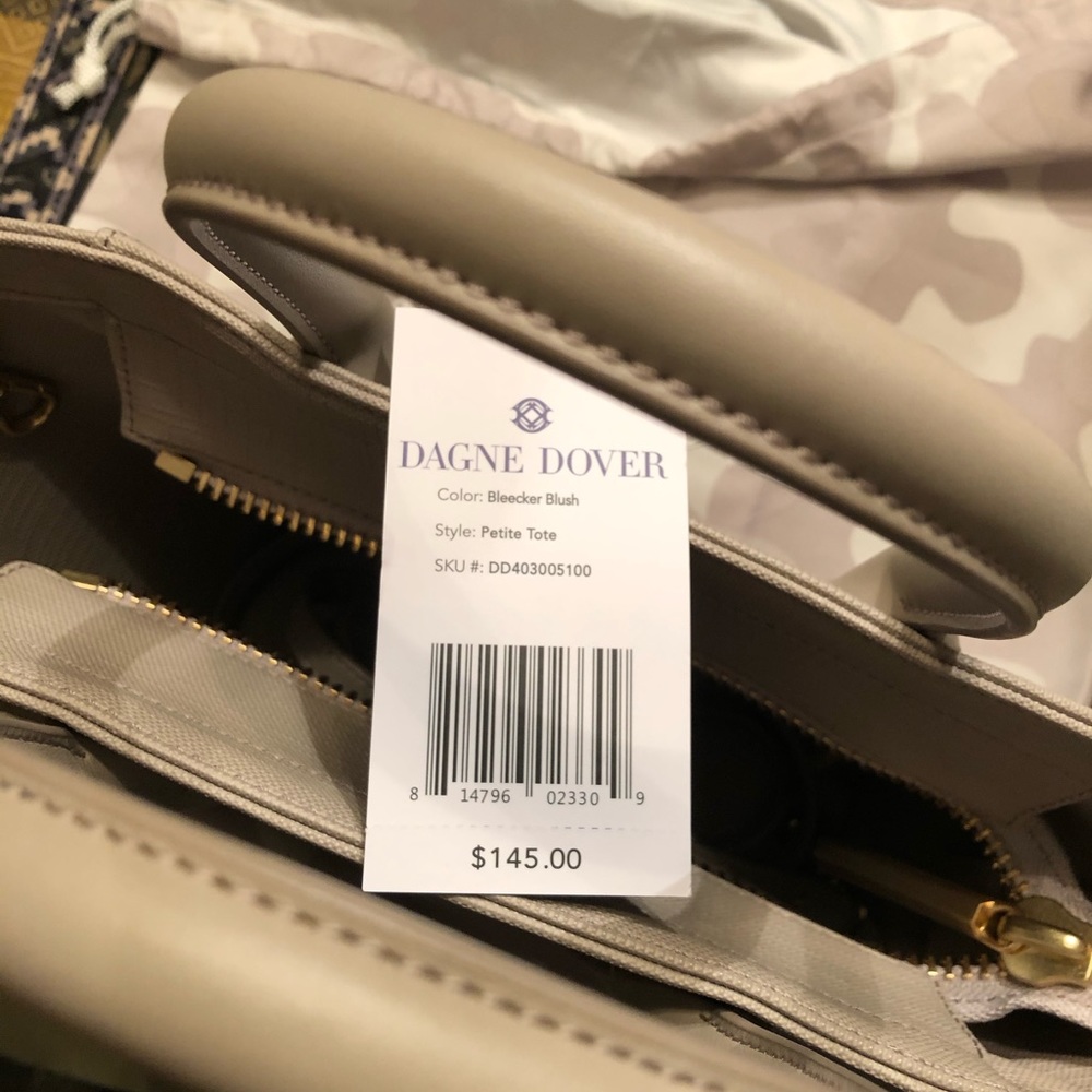 New Dagne Dover purse for Sale the color is Blush!